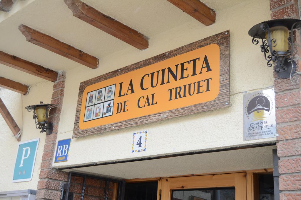 Hostal La Cuineta De Cal Triuet Gósol Buitenkant foto